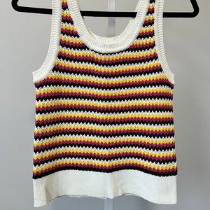 BB Dakota 70's Style Knit Tank size XS